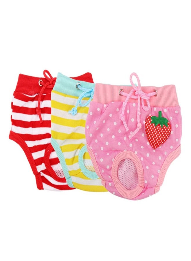 MERRYHAPY Comfortable Pet Physiological Pants Washable Sanitary Dog Diapers Super Absorbent Pet Safety Pants for Dogs Cats Suitable for Random Style - Image 3